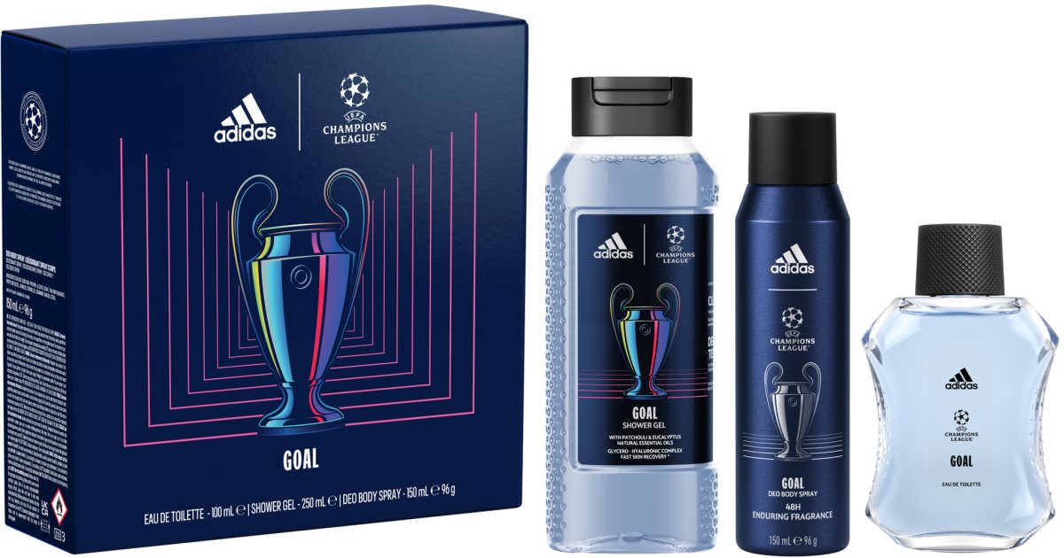 Adidas UEFA Champions League Goal zestaw upominkowy dla mężczyzn