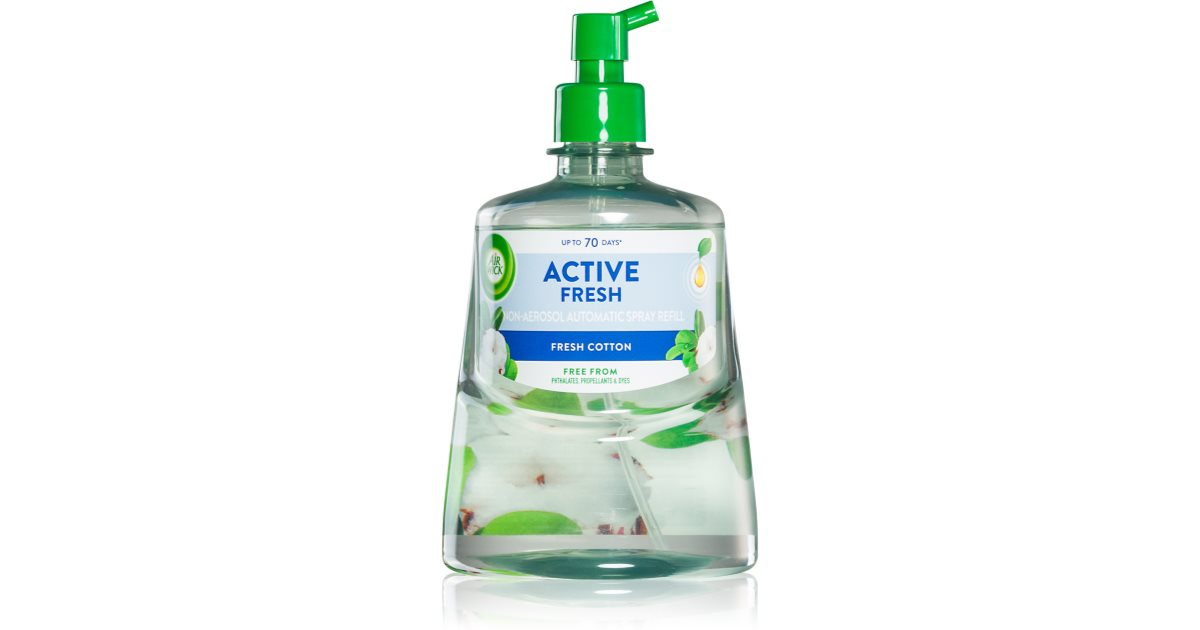 Air Wick Active Fresh Fresh Cotton Lufterfrischer Ersatzfüllung