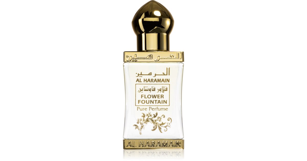 Al Haramain Flower Fountain Perfumed Oil For Women Review Notino Co Uk