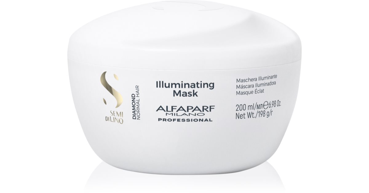 Alfaparf Milano Semi Di Lino Diamond Illuminating Maske F R H Heren