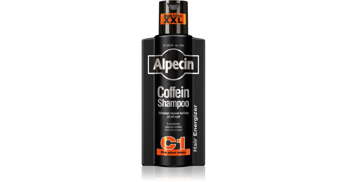 Alpecin Coffein Shampoo C1 Black Edition Koffein Shampoo für Männer für