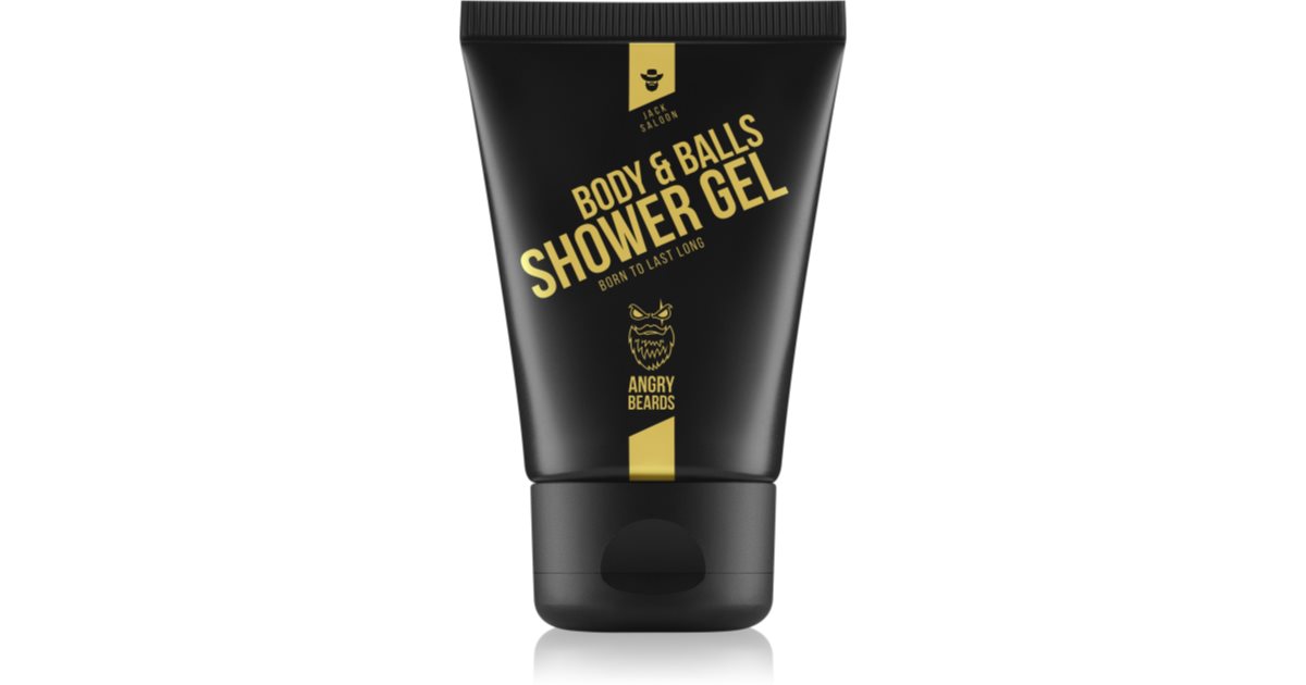 Angry Beards Jack Saloon Shower Gel Mitrinoša dušas želeja notino lv