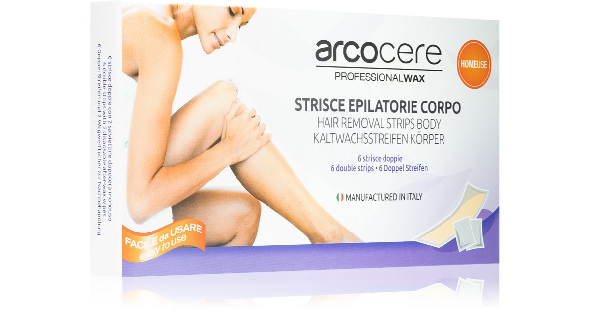 Arcocere Professional Wax Bandes De Cire Pour L Pilation Corps Notino Fr