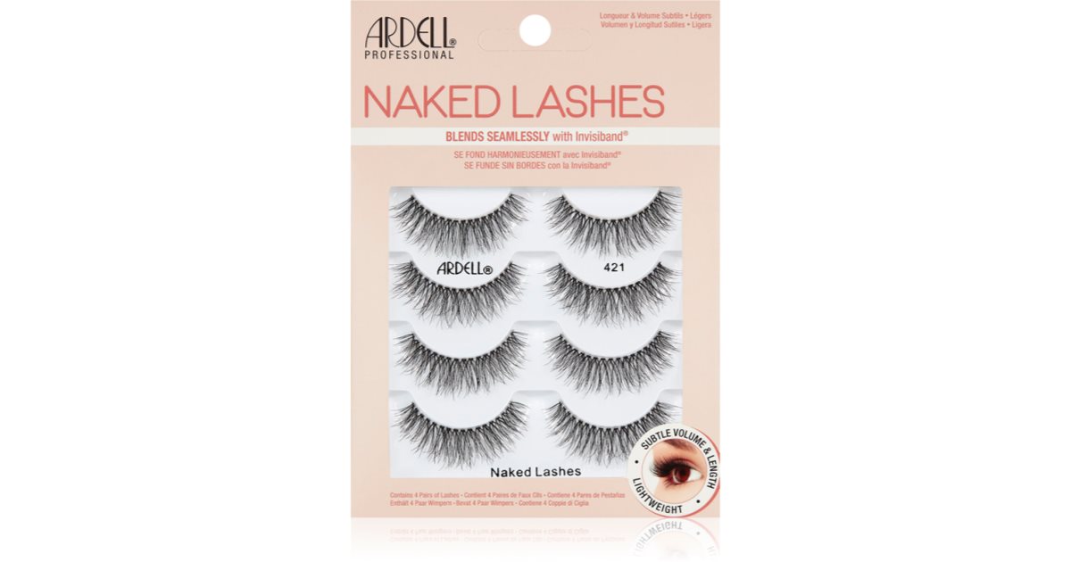 Ardell Naked Lashes Multipack Liimattavat Ripset Iso Pakkaus Notino Fi