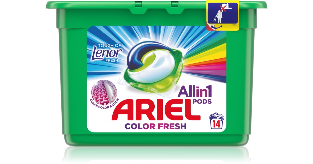 Ariel Color Touch Of Lenor Kapsle Na Pran Notino Cz