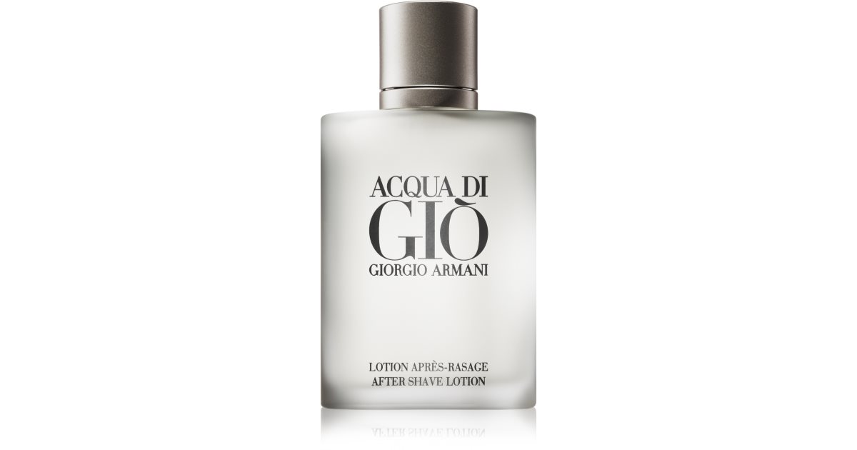 Armani Acqua di Giò Pour Homme lotion après rasage pour homme notino fr