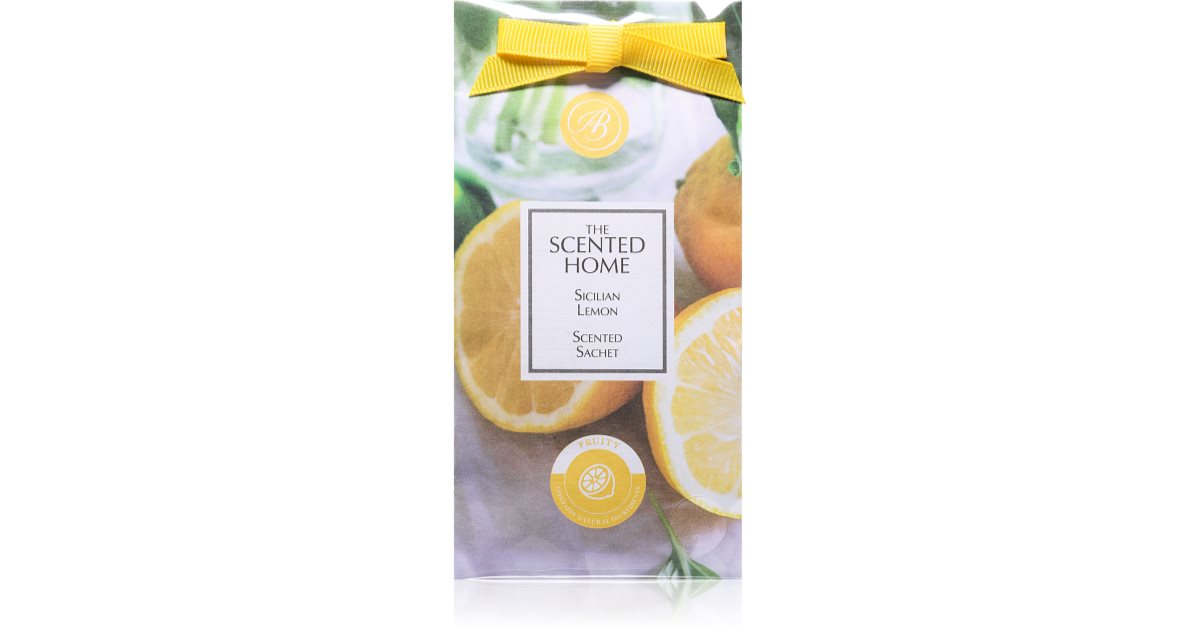 Ashleigh Burwood London Sicilian Lemon Scented Sachet Notino Co Uk