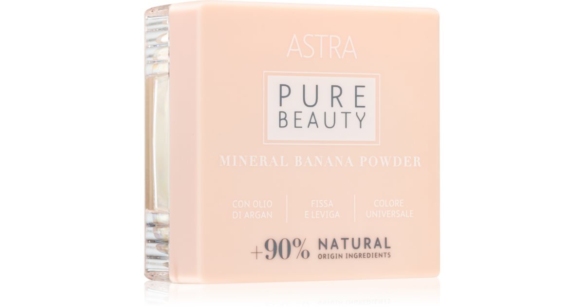 Astra Make Up Pure Beauty Mineral Banana Powder Polvos Sueltos