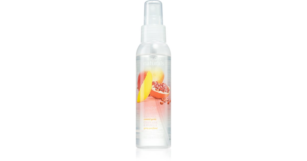 Avon Naturals Care Pomegranate Mango Body Spray With Pomegranate And