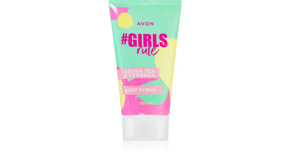 Avon Girlsrule Green Tea Verbena Peeling Corporal Refrescante