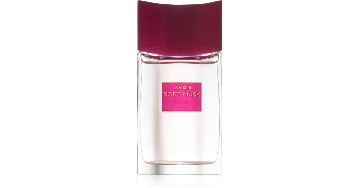 Avon Soft Musk Delice Velvet Berries Eau De Toilette Para Mulheres