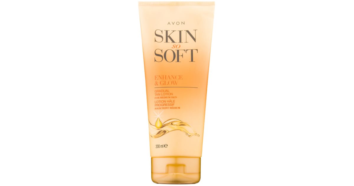 Avon Skin So Soft Lait Corporel Auto Bronzant Notino Fr