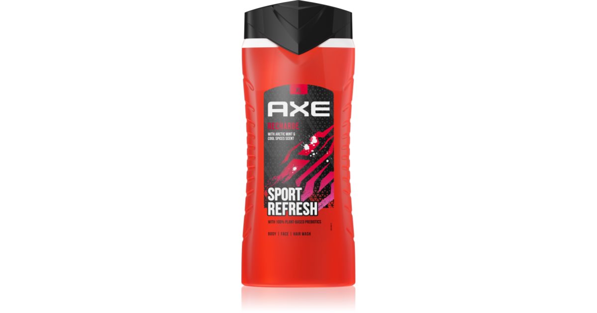 Axe Recharge Arctic Mint Cool Spices Gel Doccia Rinfrescante In