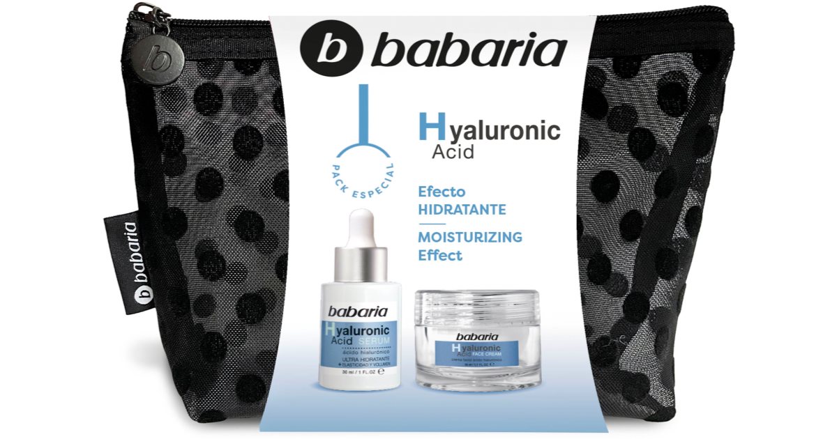 Babaria Hyaluronic Acid Coffret Notino Pt