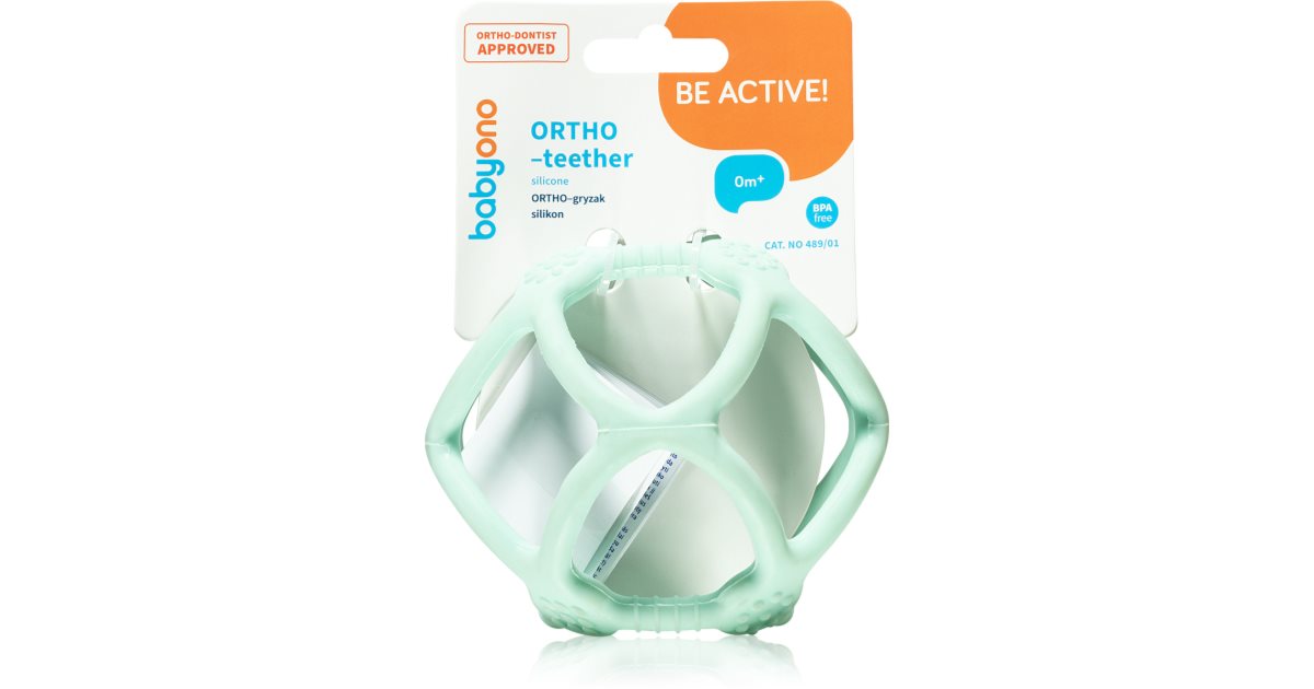 Babyono Be Active Ortho Jouet De Dentition Sans Bpa Notino Be