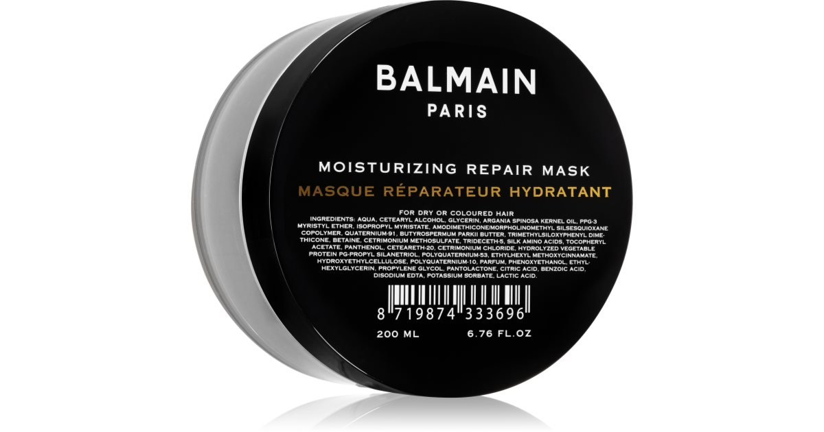 Balmain Hair Couture Moisturizing Nourishing Hair Mask Notino Ie