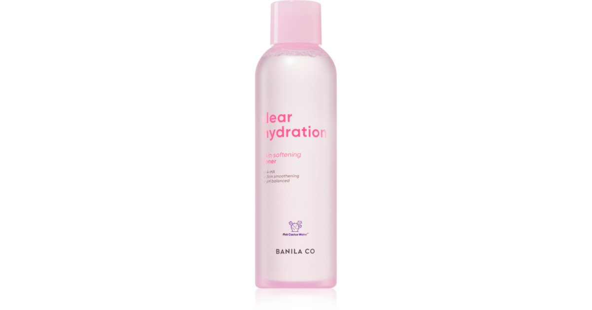 Banila Co Dear Hydration Skin Softening Toner Lotion Tonique Lissante