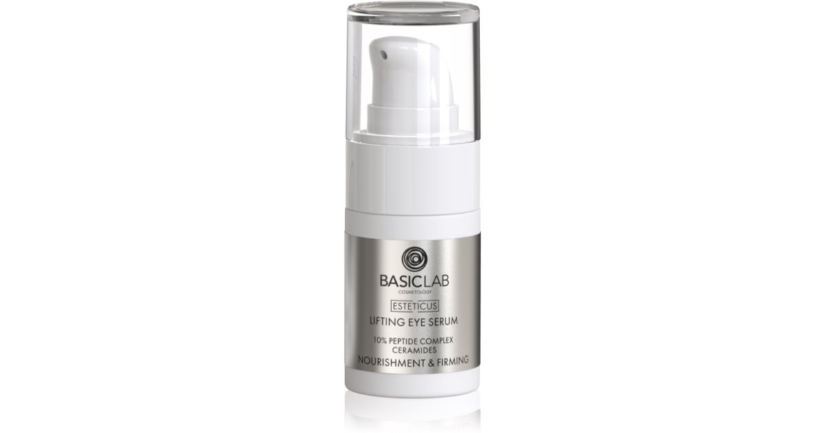 Basiclab Cosmetology Esteticus Lifting Augenserum Mit Peptiden Notino