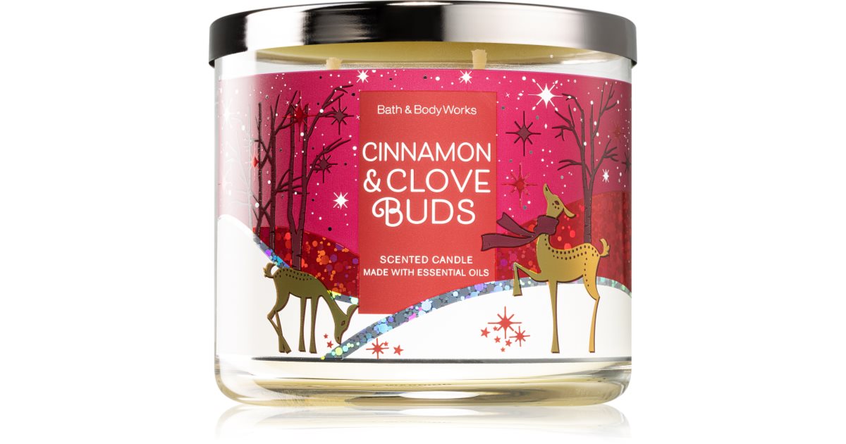 Bath Body Works Cinnamon Clove Buds Scented Candle Ii Notino Co Uk