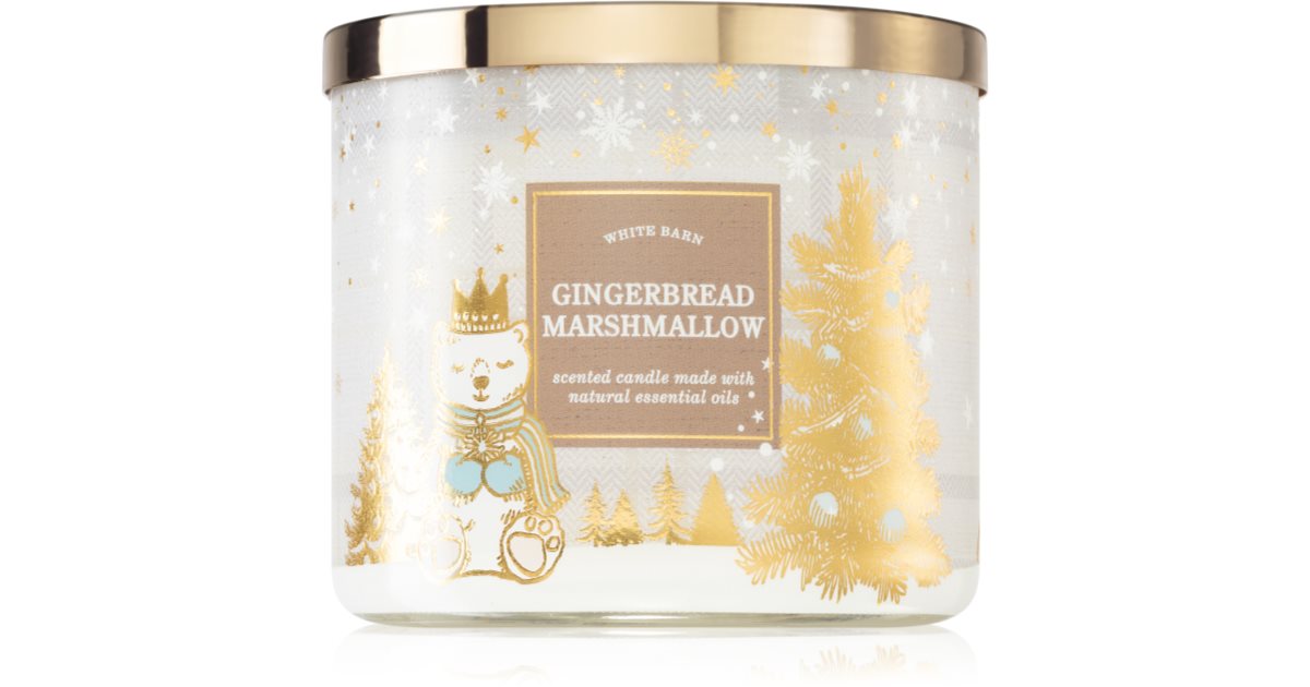 Bath Body Works Gingerbread Marshmallow Candela Profumata Notino It