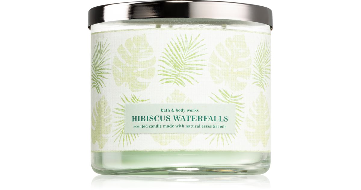 Bath Body Works Hibiscus Waterfalls Scented Candle Notino Co Uk