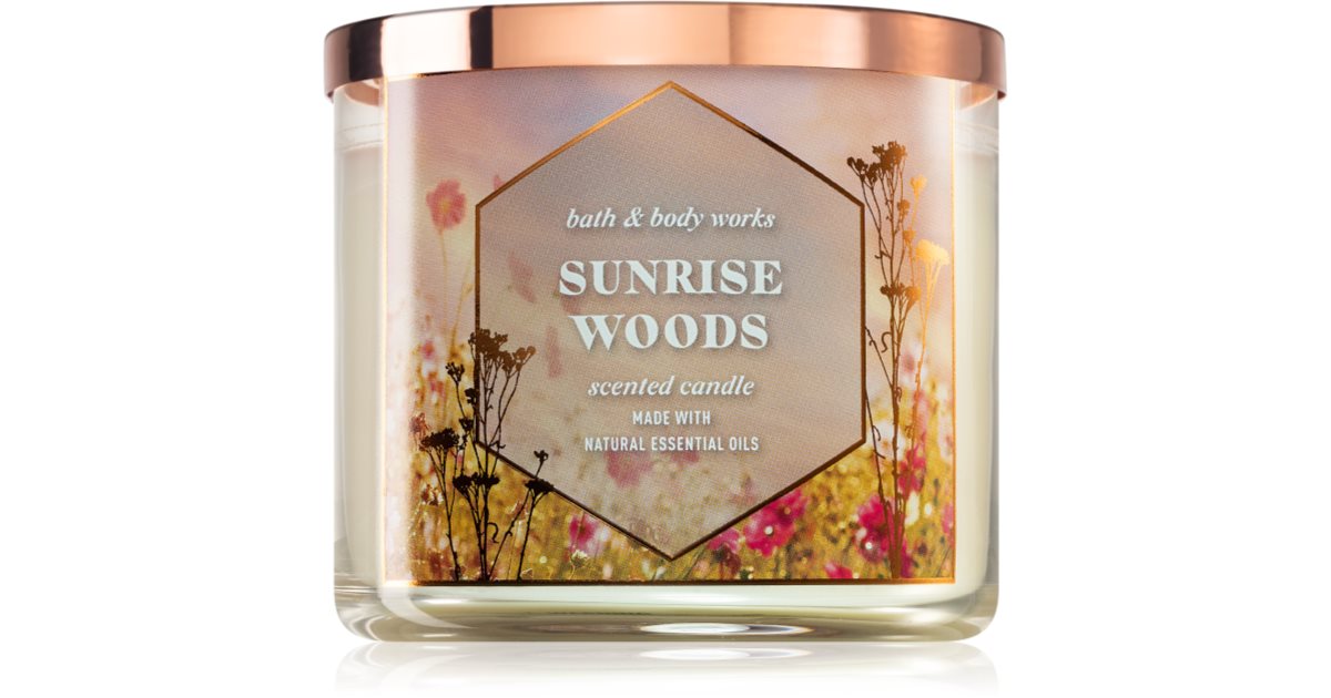 Bath Body Works Sunrise Woods Scented Candle Notino Co Uk