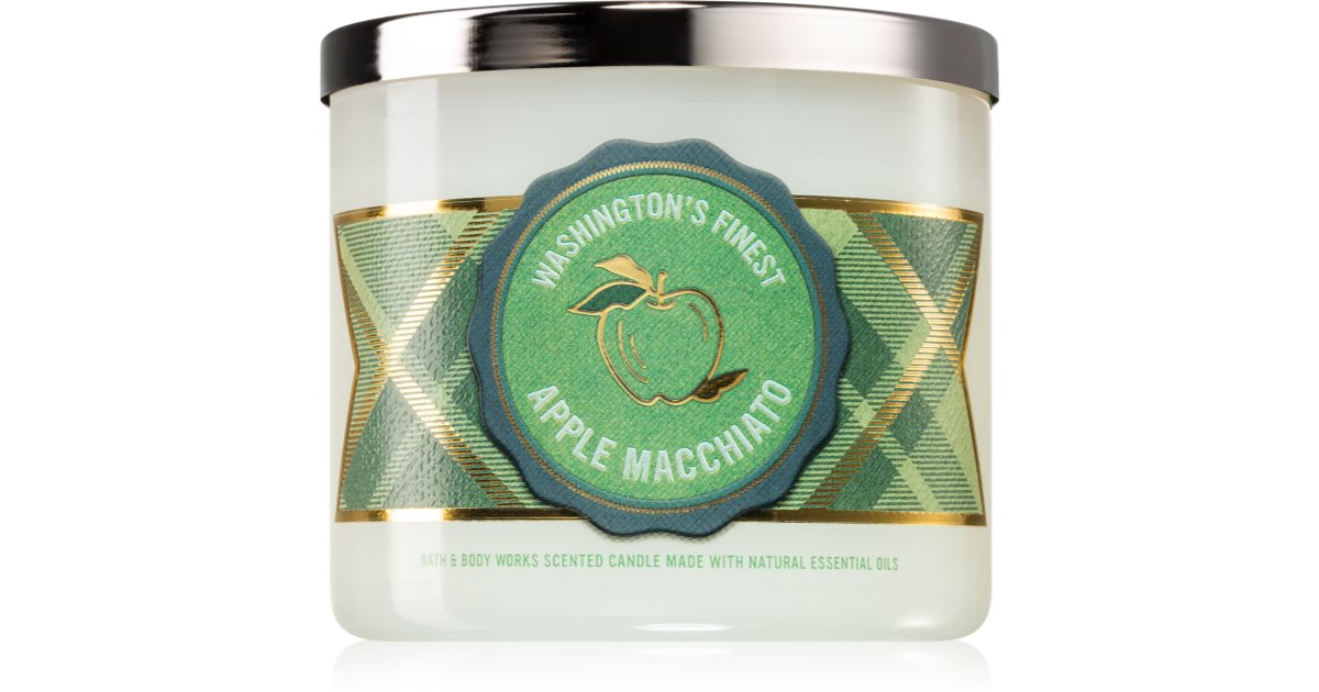 Bath Body Works Apple Macchiato Candela Profumata Notino It