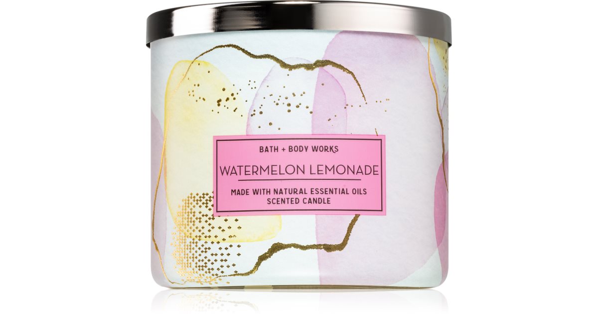 Bath Body Works Watermelon Lemonade Candela Profumata V Notino It