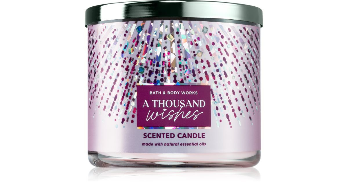 Bath Body Works A Thousand Wishes bougie parfumée II notino fr