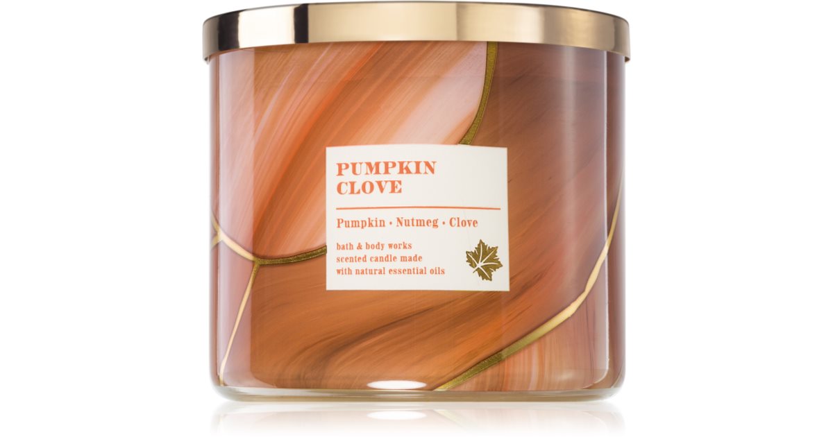 Bath Body Works Pumpkin Clove Scented Candle I Notino Co Uk