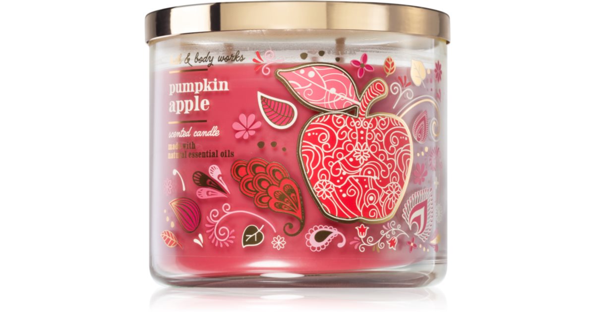 Bath Body Works Pumpkin Apple Bougie Parfum E Notino Fr