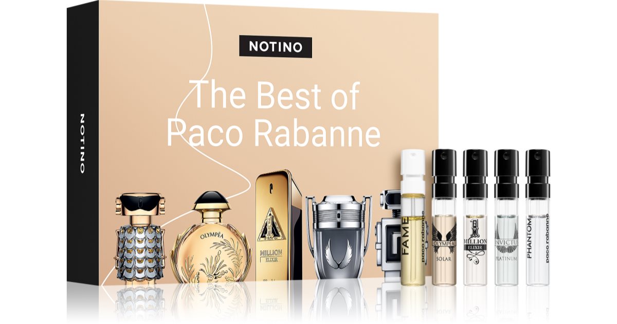 Beauty Discovery Box Notino The Best Of Rabanne Set Iii Unisex Notino It