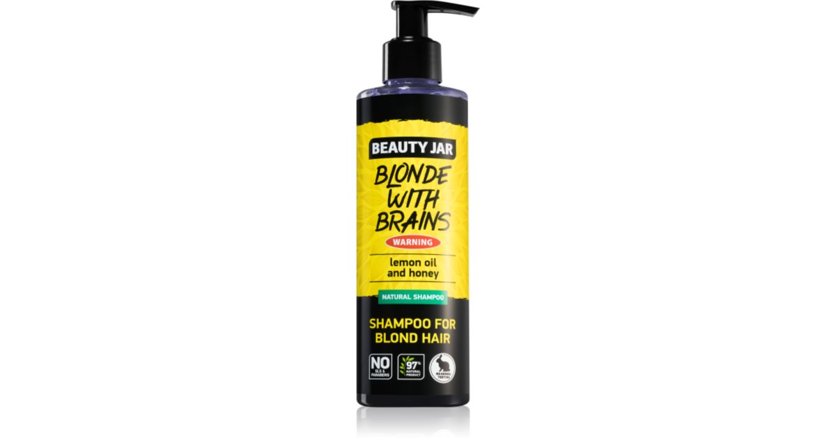 Beauty Jar Blonde With Brains Shampoo F R Blonde Haare