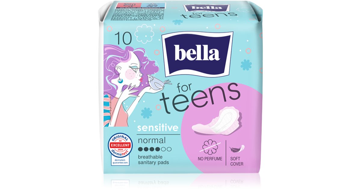 Bella For Teens Ultra Sensitive Serviettes Hygi Niques Pour Les Filles