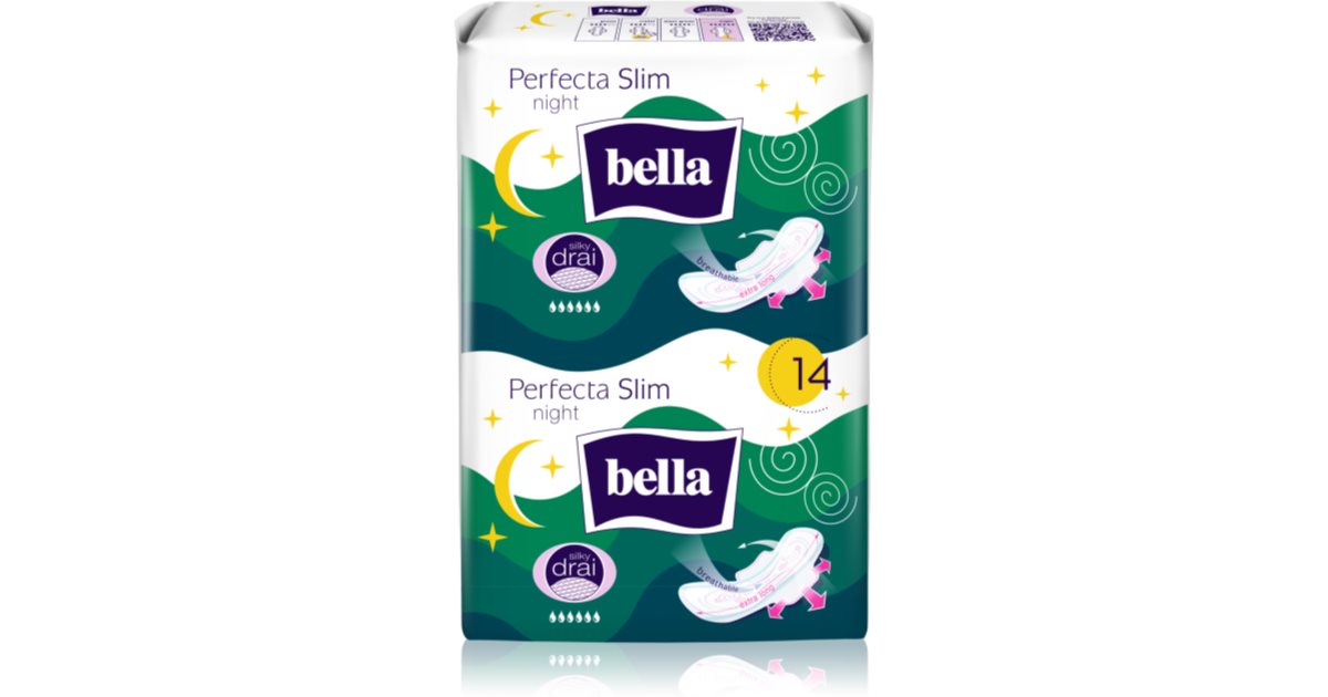 Bella Perfecta Slim Night Serviettes Hygi Niques Notino Fr