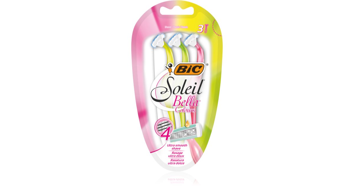 BIC Soleil Bella Colours Maquinillas De Afeitar Desechables Para Mujer