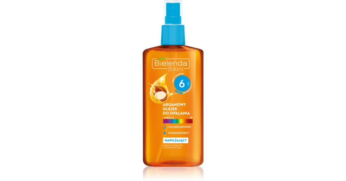 Bielenda Bikini Argan Oil Sun Oil In Spray SPF 6 Notino Co Uk