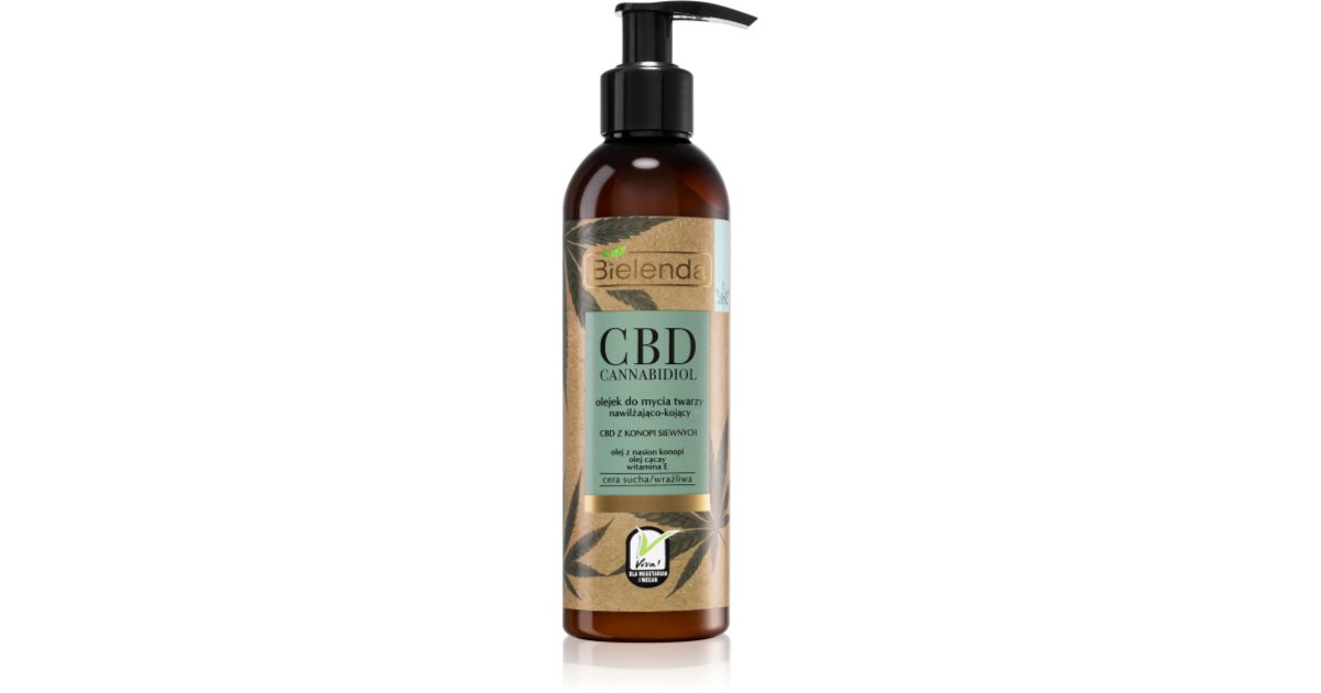 Bielenda Cbd Cannabidiol Cleansing Oil For Sensitive And Dry Skin