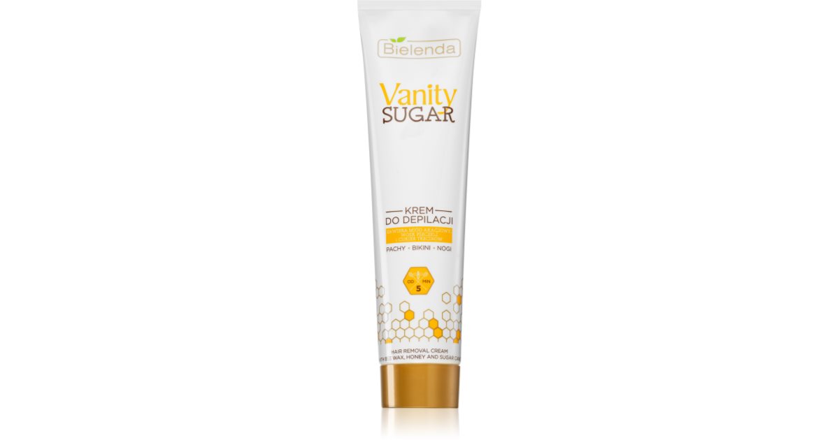 Bielenda Vanity Sugar Crema Depilatoria Per Le Gambe Zona Bikini E