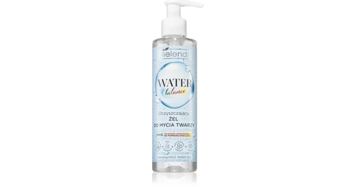 Bielenda Water Balance Gel Detergente Idratante Notino It