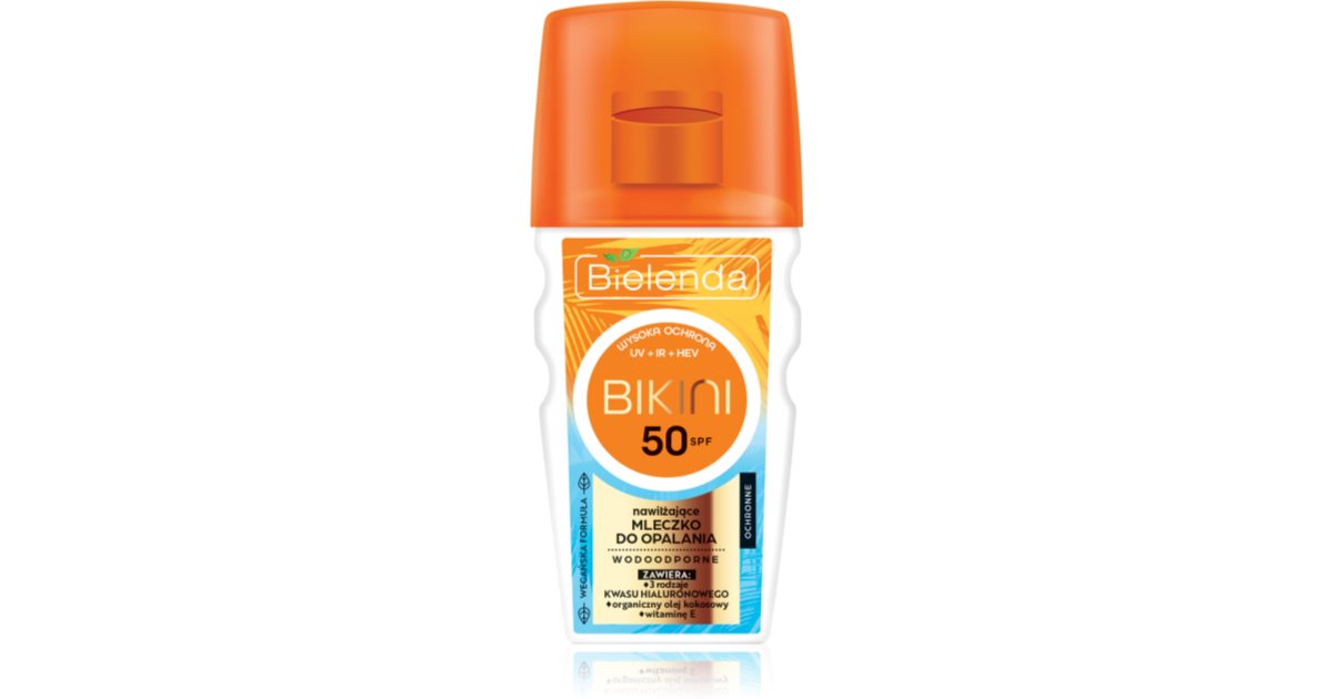 Bielenda Bikini opalovací mléko SPF 50 notino cz