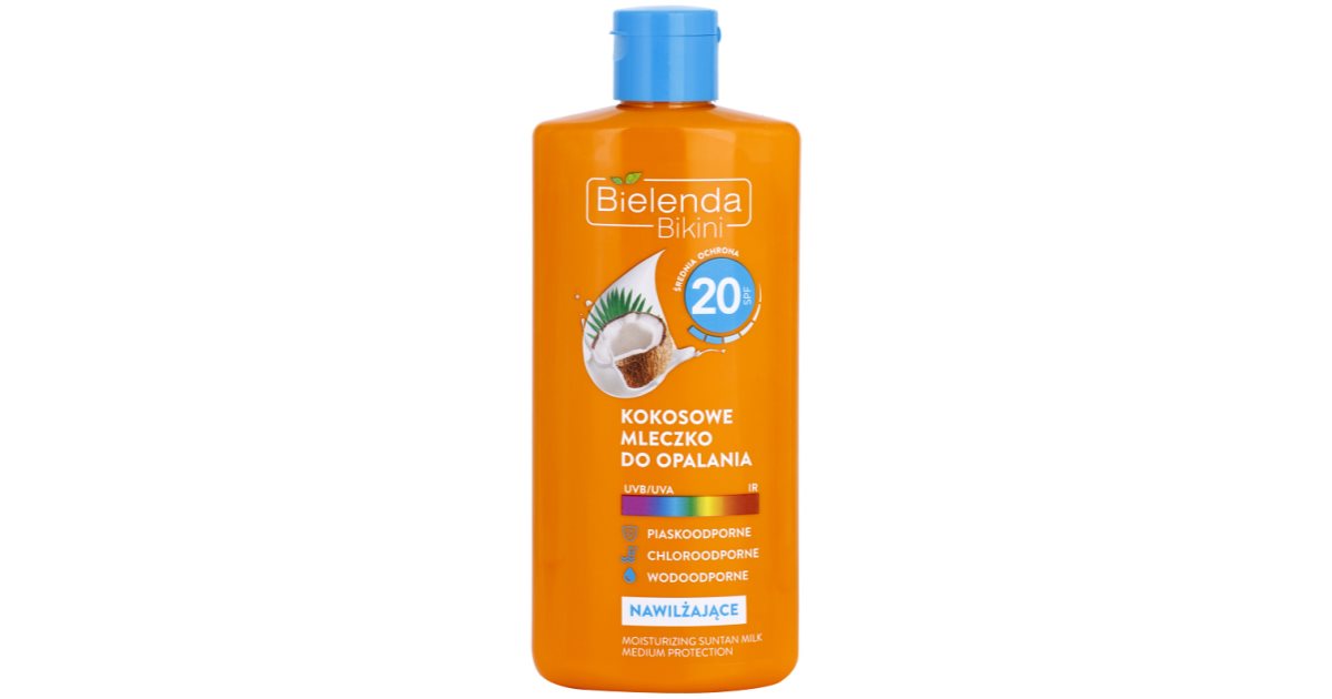 Bielenda Bikini Coconut Lait Solaire Hydratant SPF 20 Notino Fr