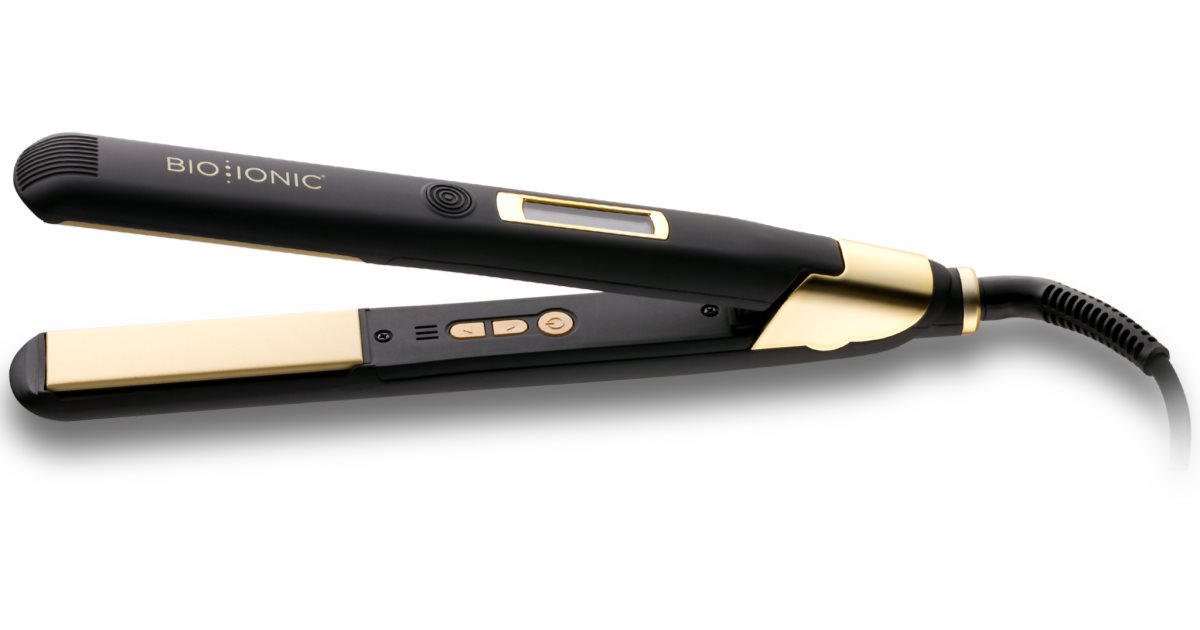 Bio Ionic GoldPro Smoothing Styling Iron 1 Inch fer à lisser notino fr