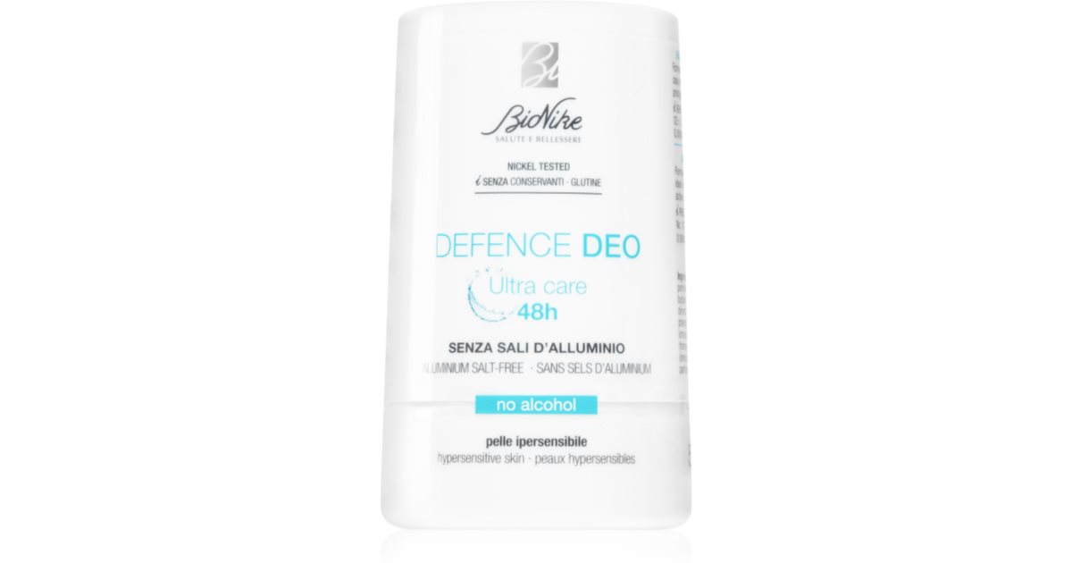 BioNike Defence Deo Deoroller ohne Aluminiumsalze für empfindliche Oberhaut