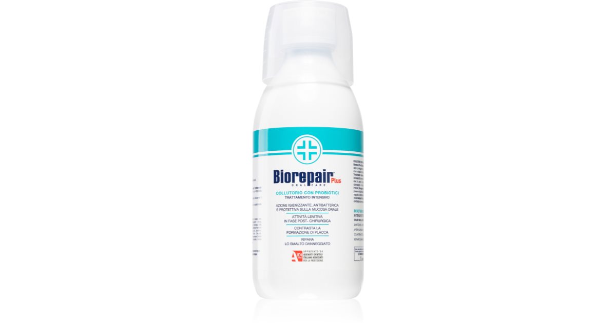 Biorepair Plus Mouthwash Bain De Bouche Antiseptique Notino Be