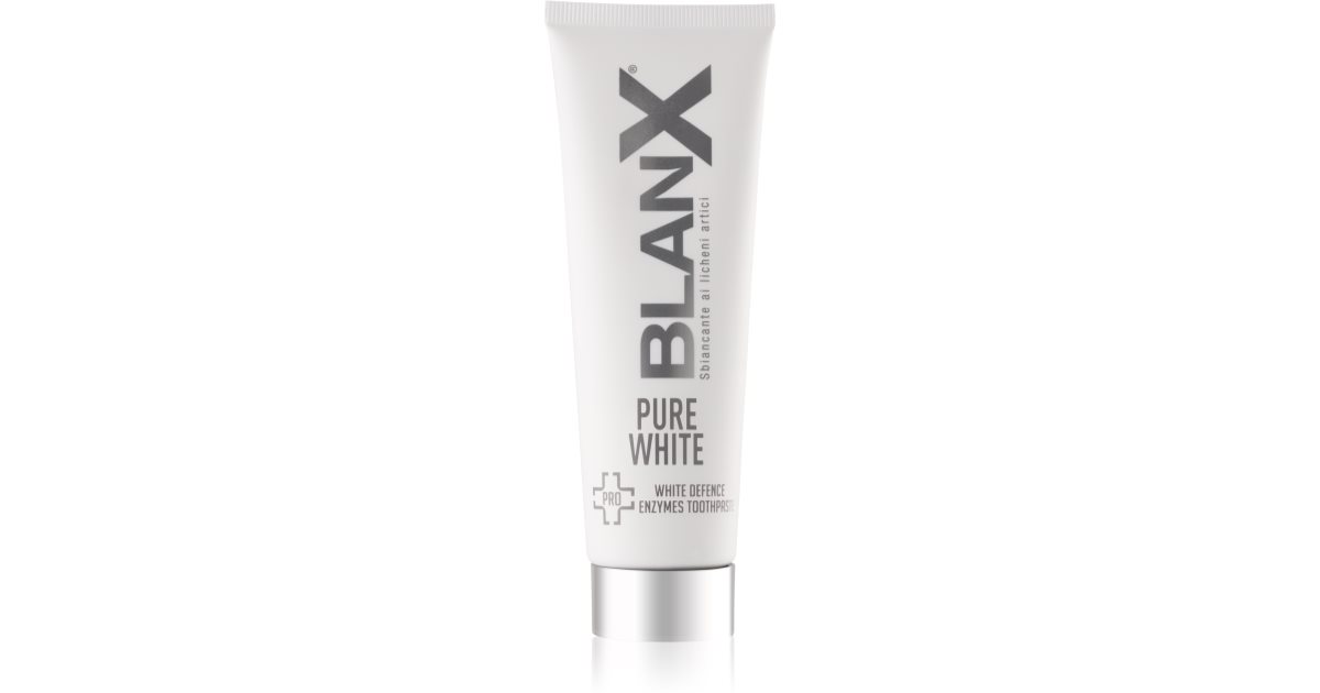 Blanx Pro Pure White Whitening Toothpaste Notino Co Uk