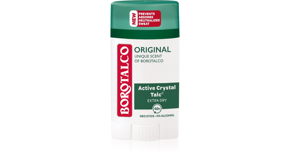 Borotalco Original anti transpirant et déodorant solide notino fr