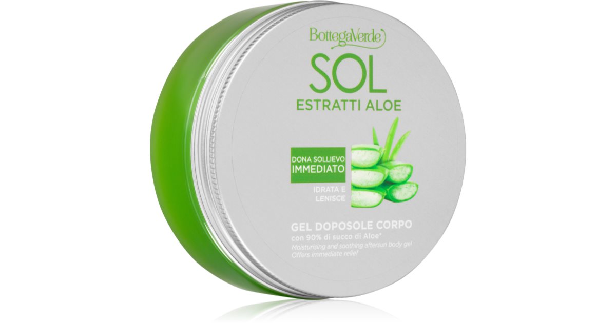 Bottega Verde Sol Aloe Gel Hidratante Para Corpo P S Solar Notino Pt