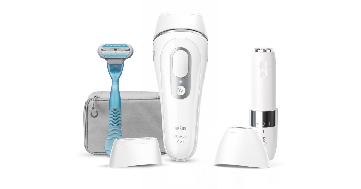 Braun Silk expert PRO 3 IPL3129 IPL epilator för kropp ansikte bikini