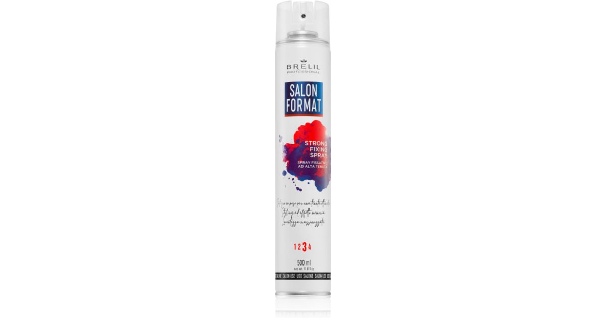 Brelil Professional Salon Format Strong Fixing Spray Laca De Cabelo